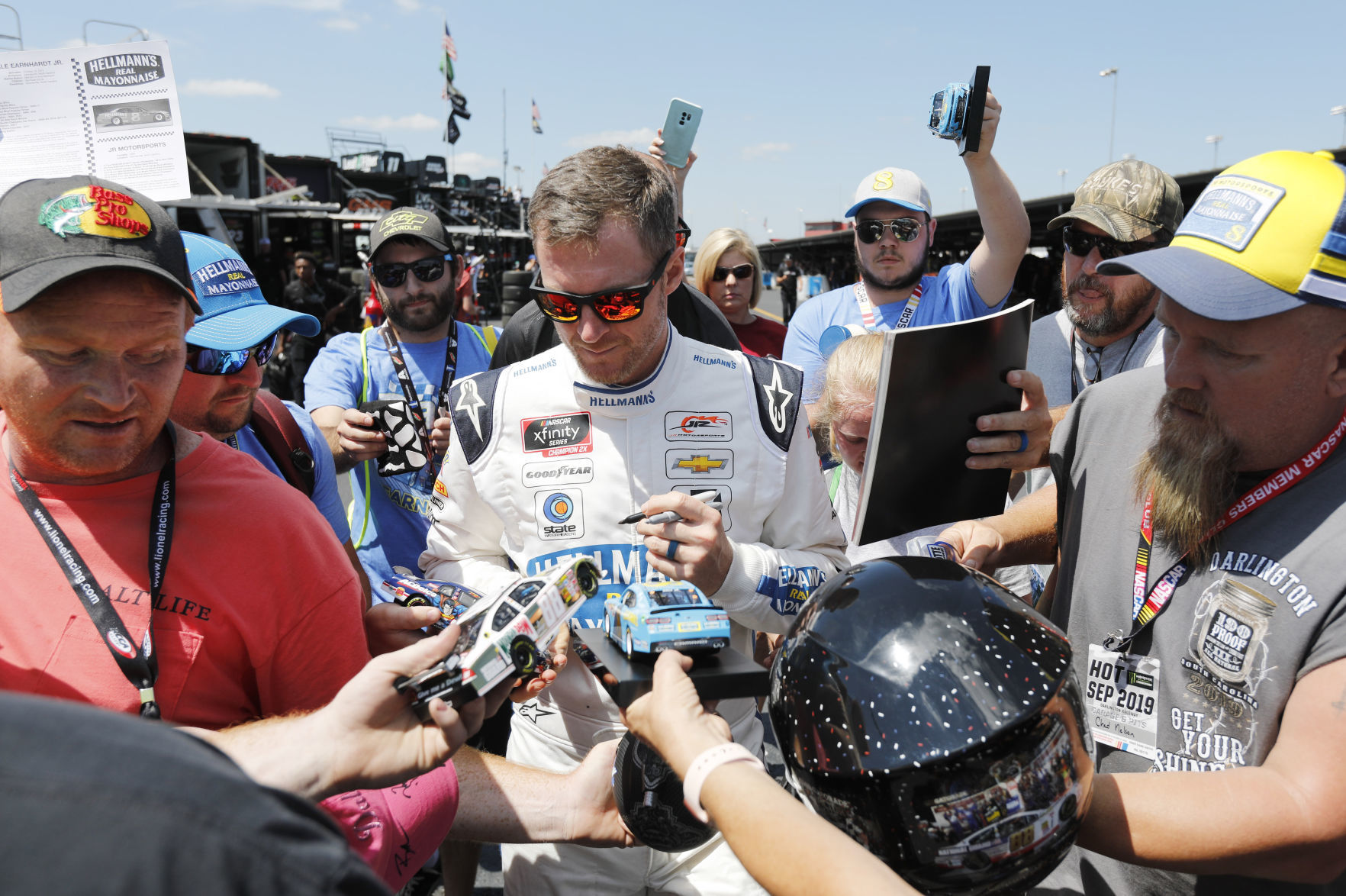 Earnhardt Jr. Aug 2019